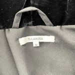 Tularosa NWT Juliet Velvet Puffer Coat in Black Size Medium Photo 6