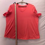 Denim And Co Tunic Top Salmon Pink 3X Size undefined Photo 9