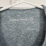 Outdoor Voices XS Blue Slashback Cropped Tank Top Sports Bra Photo 3