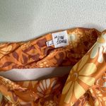 Princess Polly RETRO FLORAL HALTER TOP ORANGE Photo 7