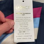 l*space L* NWT Chasing Rainbows sports bra top - M ($110) Photo 7