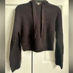 Divided  Black Knit Hoodie Size XS Photo 1