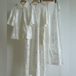 MR LARKIN LOLA DRESS, PEARL L White Size L Photo 7
