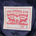 Levi's Blue Double Breasted Women's Medium Wool Blend Peacoat Coat Jacket Photo 2