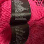 H&M Divided by Fuchsia Pink Crochet Hem Sweater Size Medium Photo 5