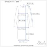 styled by Kamore dressing gown Wrap dress 1940s Red Photo 1