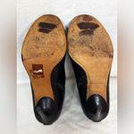 Givenchy  Elegant Sexy Black Leather Shark Lock Peep Toe Booties Size 40 Photo 9