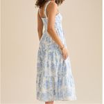 Altar'd State NEW Altar’d State Blue Floral Maxi Dress Size Large NWT Photo 2