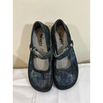 Alegria Women's  Mary Jane Shoes Black/Silver Size 37 6.5 Photo 1