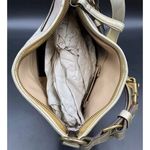 Coach Women's Cream & Gold Shoulder Bag with Dust Bag Photo 6
