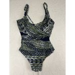 MiracleSuit Green One Piece Women Swimsuit By  Sz 16 Regular Slimming Photo 1