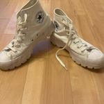 Converse White  Hightop Platforms Photo 1