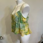 American Eagle  Y2K Tie Front Baby Doll Top sz XL Photo 6