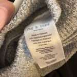 Rag and Bone  The Knit Pant Ribbed Joggers grey size small Photo 3