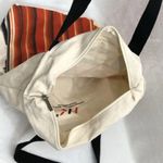 HighKing Cotton Source Direct Las Vegas Luggage Look Zip Up Top Tote Bag 18”x15” Photo 8