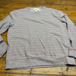 Original Penguin Striped Crewneck Sweatshirt Pullover Shirt Lavender XL Photo 0