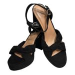 A New Day Black Riah Open Toe Ankle Strap Block Heels Size 9.5 Women’s NWT Photo 9
