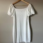 Rue 21 white eyelet puffy sleeve dress Photo 2