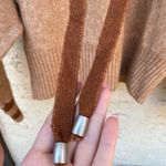 H&M Pringle of Scotland size extra small brown wool blend collab varsity hoodie Photo 6