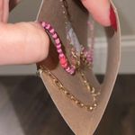 Urban Outfitters NEW  Mimi Beaded Layering Adjustable Length Necklaces Set Photo 3