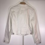 Wax Jean Basic Denim Wax Jeans Womens White Jean Jacket Photo 6