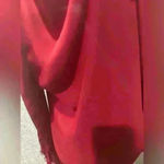 Heart soul Red  Low Back Lace Long Sleeve Sheer Blouse Photo 4