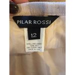 Pilar Rossi Skirt Women 12 Pink Peach Silk Straight Pencil‎ Knee Length Career Photo 6