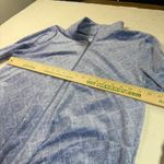 Carole‎ Hochman Women's Large Blue Fleece Geometric Print Zip Up Robe Photo 5