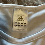 Adidas  Tank Women’s Size Medium White Athletic Photo 4