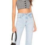 L'Academie REVOLVE Odette Crop Top Black & White Photo 5