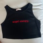 Angel Energy Black Tank Top Photo 1
