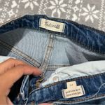 Madewell The High-Rise Slim Boyjean in Lita Wash Step-Hem Edition Size 25 Photo 9