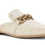 Dolce Vita Solina Loafers in Ivory 6 with box Womens Slides Mules Shoes Gold Photo 12