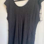 Impressions Oversized Distressed Top Photo 9