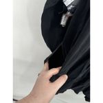 Apt. 9  Waterfall Drape Trench Coat Women Medium Black Flaw NEW Lightweight Photo 12