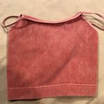 Boutique Cropped Tank Red Photo 0