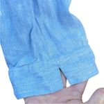 EUC J. Jill Linen Midi Shirt Dress Blue
Size Large Photo 3
