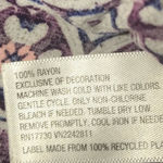 Mossimo Supply Co . PURPLE MULTICOLOR BEAUTIFUL DESIGN 3/4 SLEEVE TOP SIZE XS Photo 3