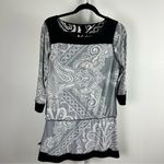 White House | Black Market White House Black Market Paisley Baroque Print Dress - Size M Romantic stretchy Photo 8