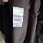 ZARA  Collection Black Linen Blend V-Neck Cut Out A-Line Mini Dress Womens 2 Photo 3