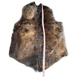 Yumi Kim Revolve Cuddle Me Chic Faux Fur Vest Caramel Brown Women Size Small New Photo 5