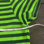 ZARA  short sleeve green blue top small Photo 3