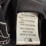 ASTR  Black Pink Floral Long Sleeve Romper Small Deep V Party Sexy Romantic Goth Photo 5