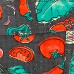 Duluth Trading Heirloom Veggie Overalls Gardening Shorts Ink Vegetables Size XXL Blue Photo 4