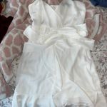 Lucy in the Sky Tie Front Mini Dress Photo 2