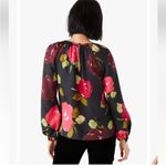 Kate Spade ‎ Just Rosy Keyhole Top Silk Size XXS Photo 2