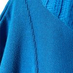 Kenneth Cole Womens Blue Cowl Neck Sweater Knit Top u Size Medium Photo 4