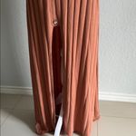 Forever 21 Elegant Rust Button-Down Maxi Dress Photo 2