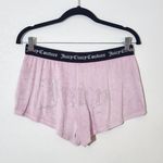 Juicy Couture Pink Velour Lounge Shorts with Juicy Embellishment Size Small Photo 3