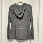 Athleta  Pacifica Crosscurrent UPF Hoodie Jacket Dark Gray Black Heather Large Photo 4